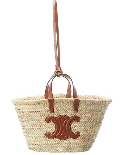 celine beach nag|celine straw tote bag.